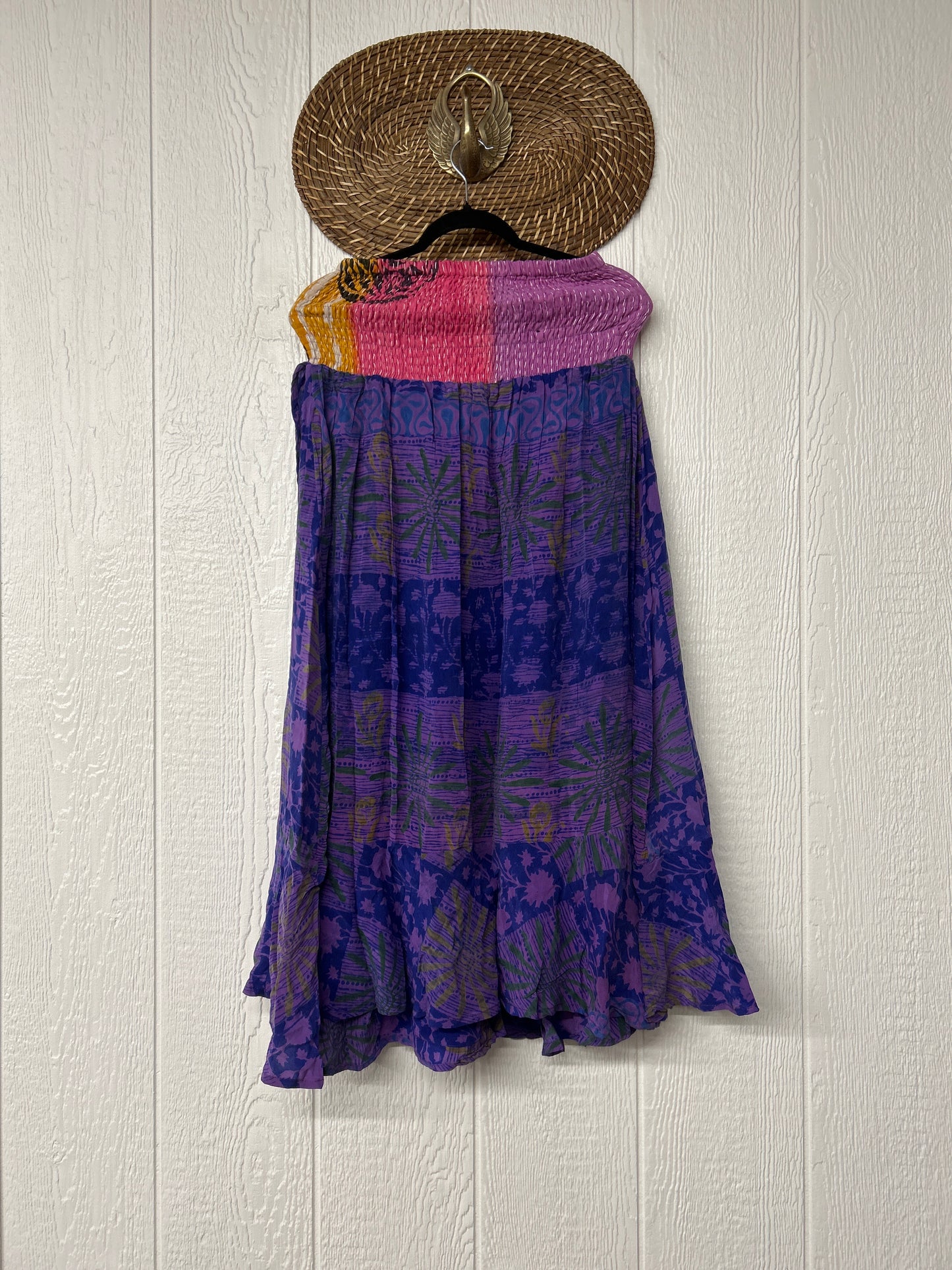 Crepe Sari Inner Peace Wrap Skirt 0626 241