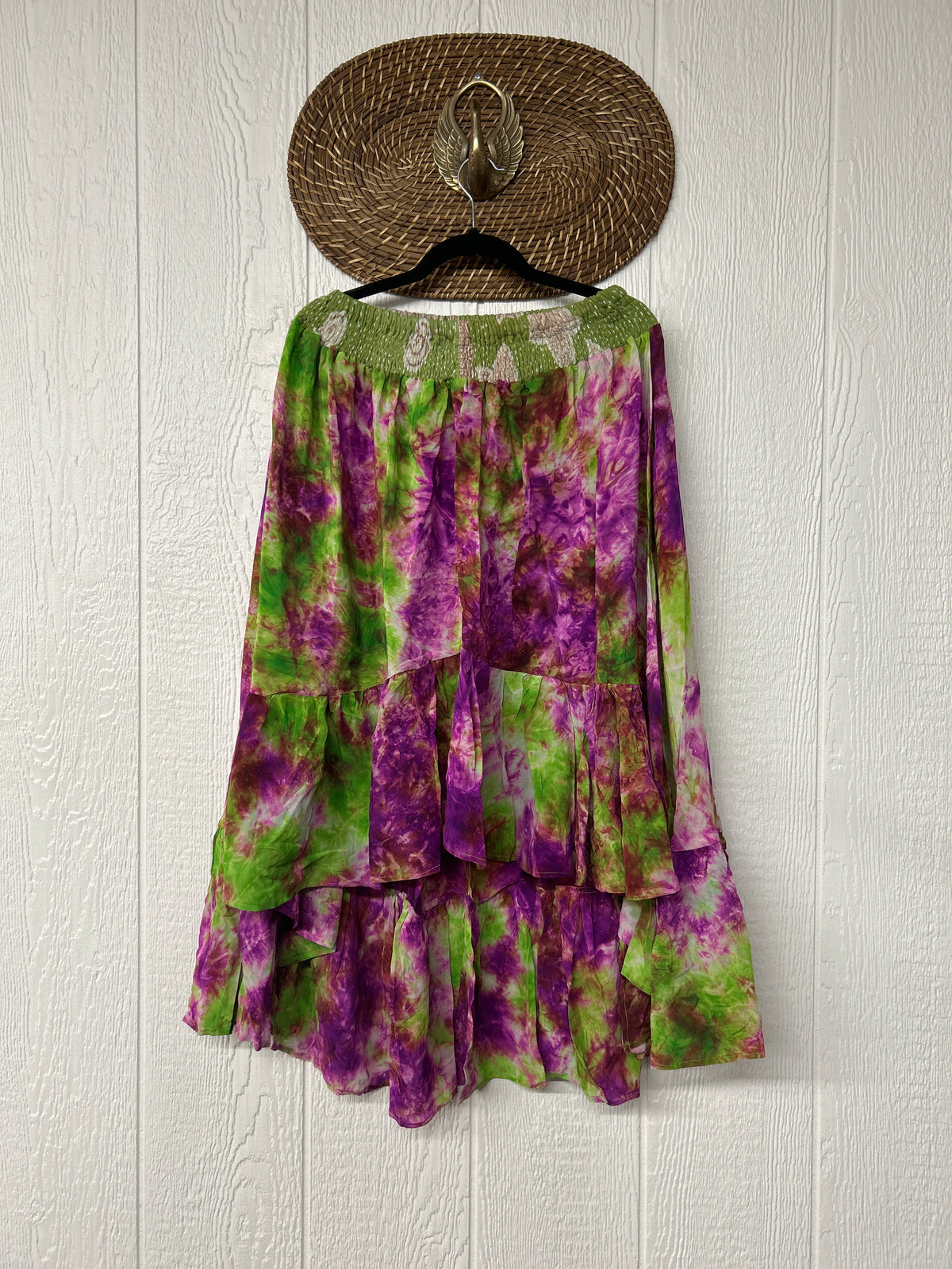 Crepe Sari Dahlia Skirt 1026 103
