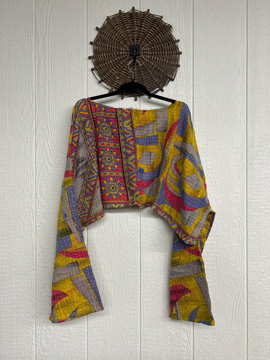 Pareo Kantha Abundance Crop Top 1026 076