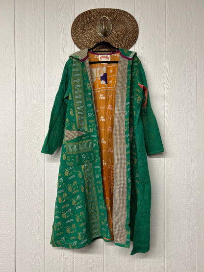 Fine Kantha Rising Sun Coat 1125 128