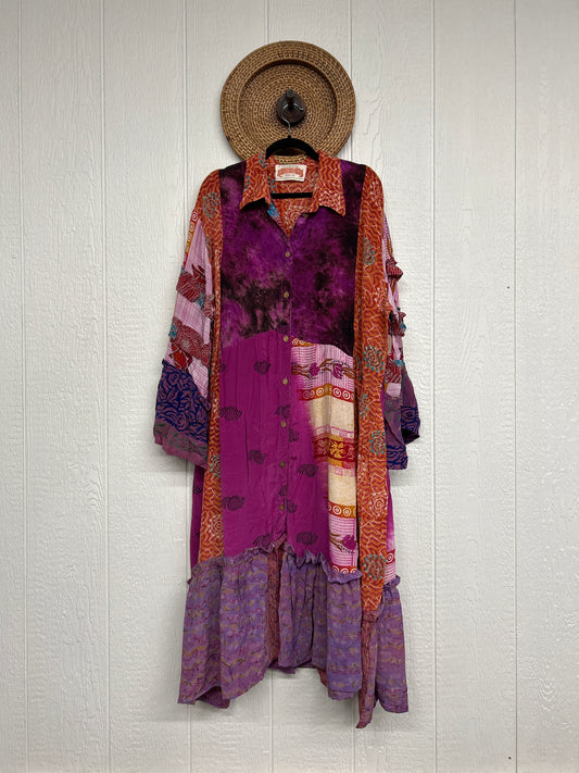 Crepe Sari Rhiannon Duster Dress 0226 226