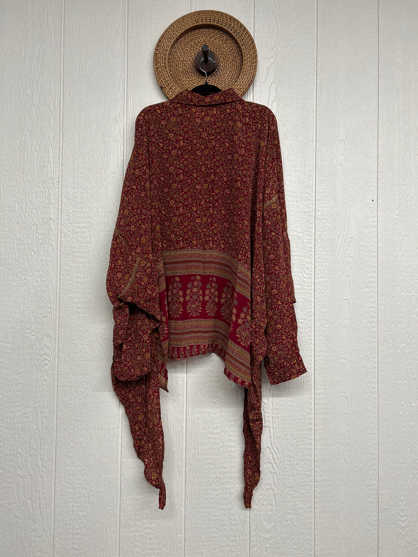 Crepe Sari Nirvana Button Down 1125 254