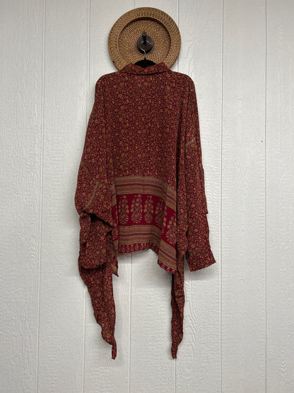 Crepe Sari Nirvana Button Down 1125 254