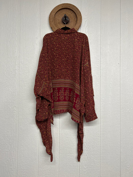 Crepe Sari Nirvana Button Down 1125 254