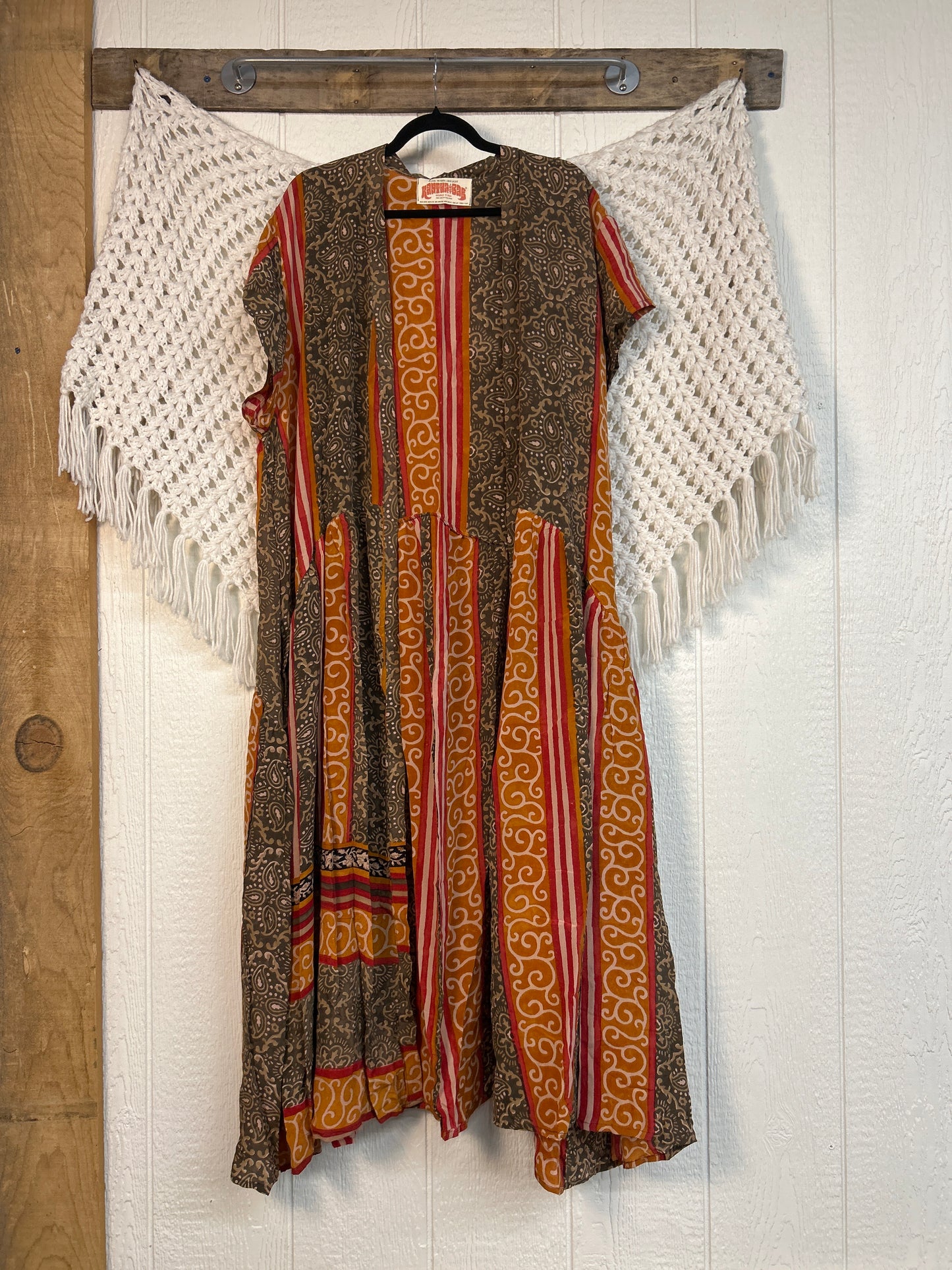 Crepe Sari Summer Evermore Kimono 0726 164