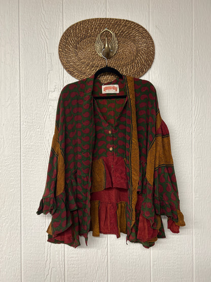 Crepe Sari Wild Rose Top 1225 161