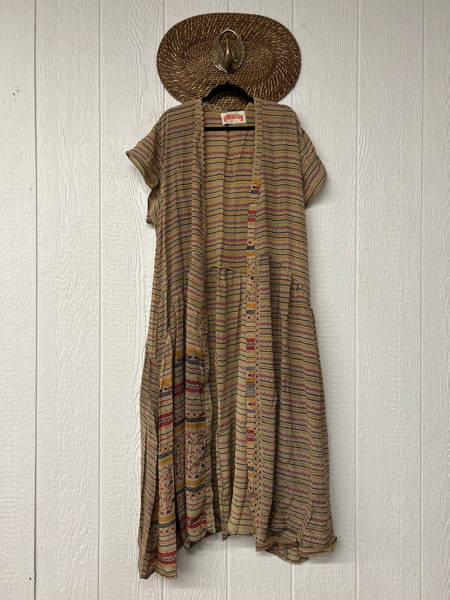 Crepe Sari Summer Evermore Kimono 0726 092