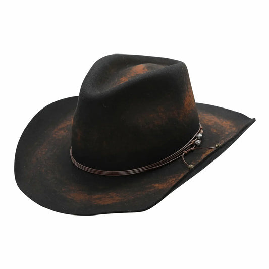 Wool Felt Corded Cowboy Hat