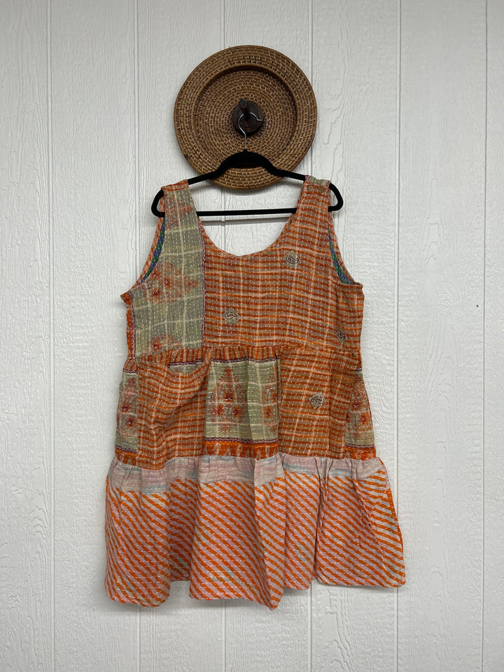 Kantha Meadow Mini Dress 0625 132
