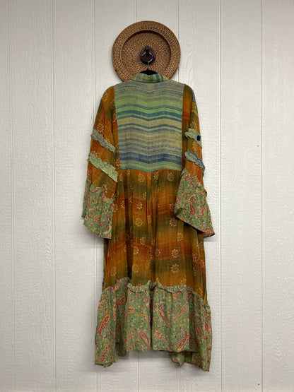 Crepe Sari Rhiannon Duster Dress 0226 221