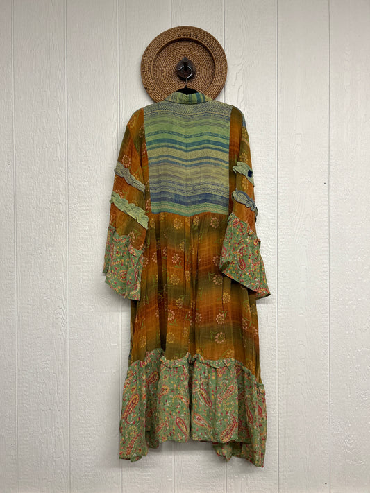 Crepe Sari Rhiannon Duster Dress 0226 221