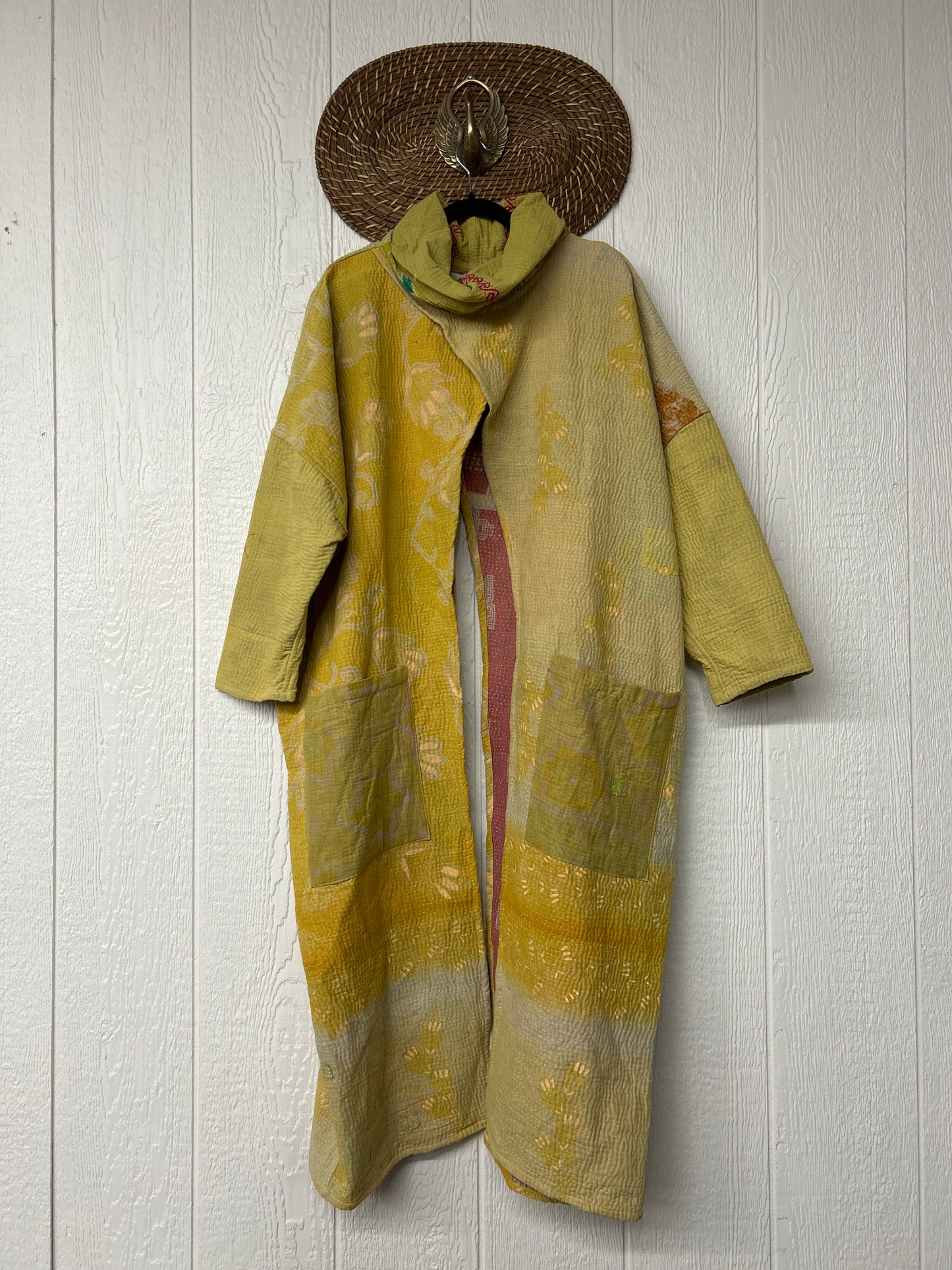 Fine Kantha Cowl Split Pullover 1225 165