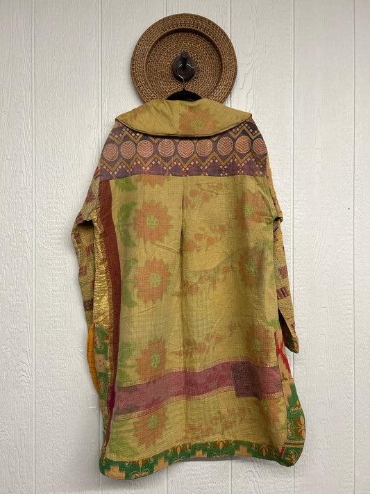 Fine Kantha Drifter Coat 1026 003