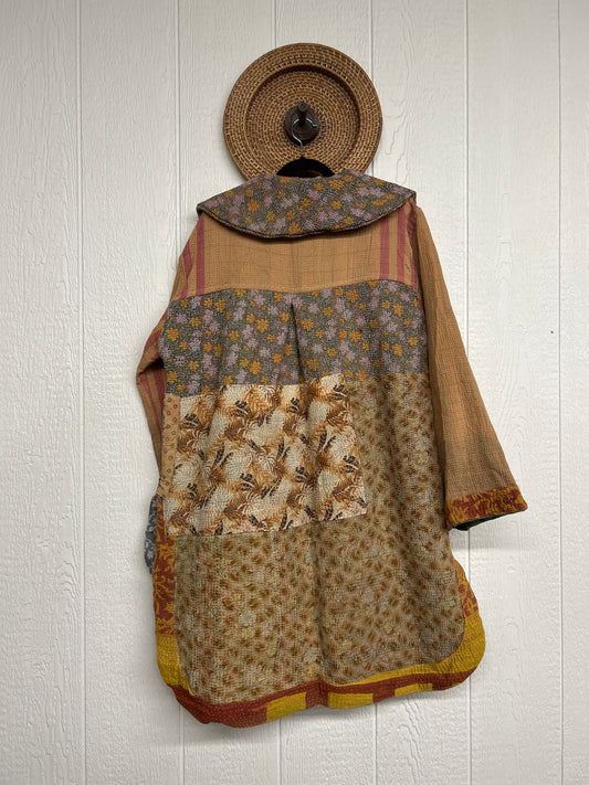 Fine Kantha Drifter Coat 1026 251