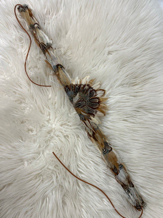 Feather Crown - White