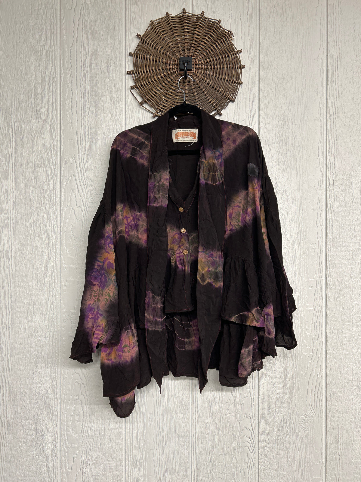 Crepe Sari Wild Rose Top 1026 100