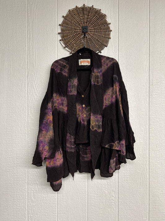 Crepe Sari Wild Rose Top 1026 100