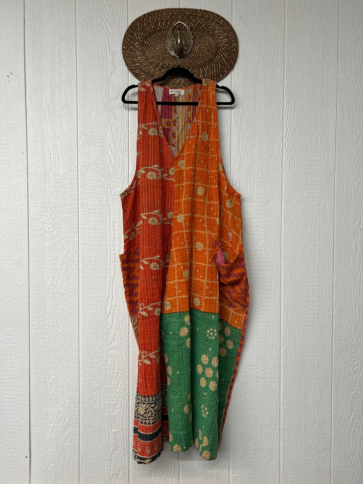 Kantha Harmony Wide Leg Jumpsuit  0825 038