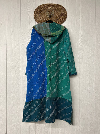 Fine Kantha Rising Sun Coat 1125 062