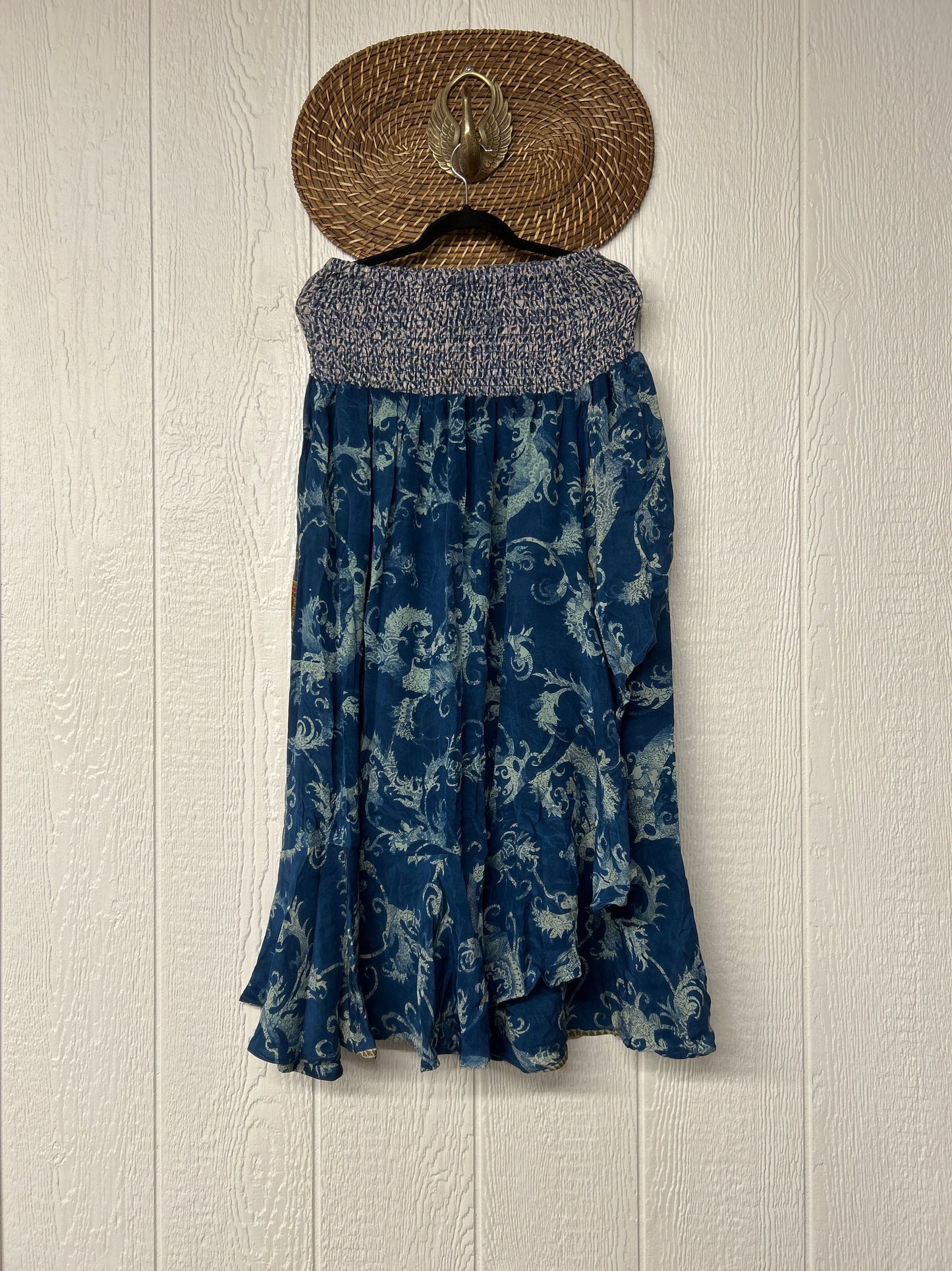 Crepe Sari Inner Peace Wrap Skirt 0626 098