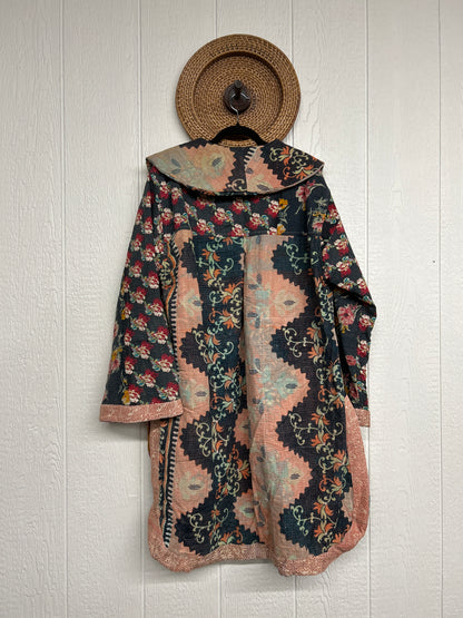 Fine Kantha Drifter Coat 1026 227
