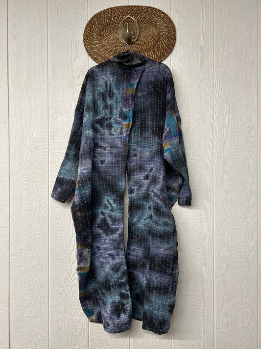 Aura Edit Koverlet Cowl Split Pullover 1026 010