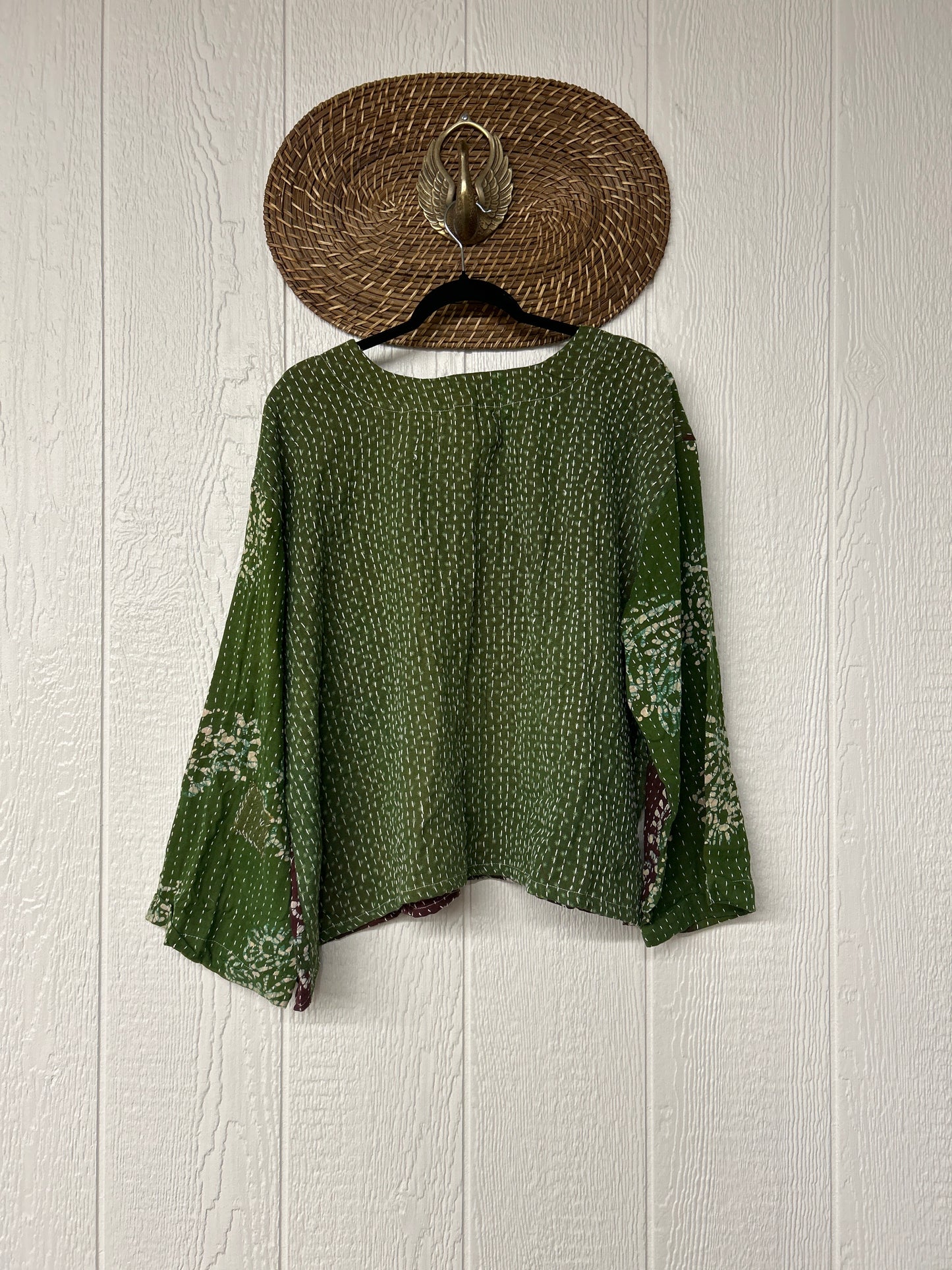 Pareo Kantha Wanderer Pocket Crop Top 0226 172