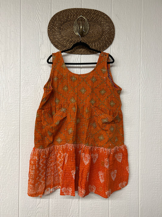 Kantha Meadow Mini Dress 0625 151