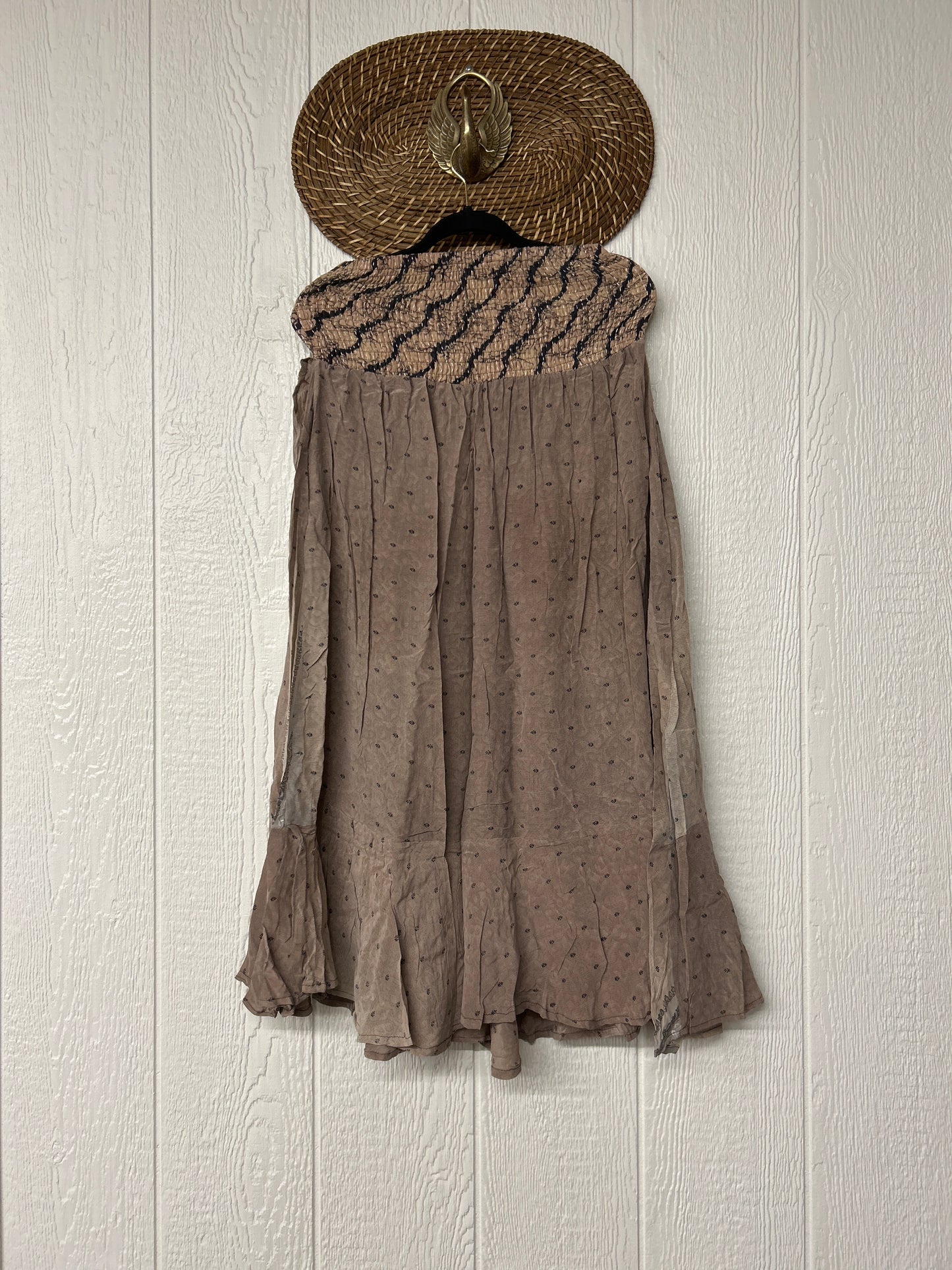 Crepe Sari Inner Peace Wrap Skirt 0626 016