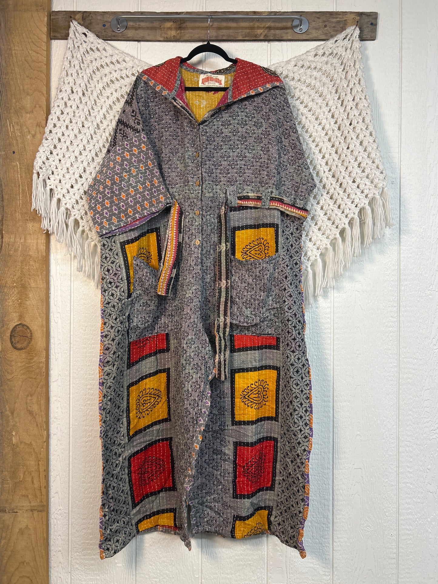 Pareo Kantha Zen Hoodie Jumpsuit 0726 121