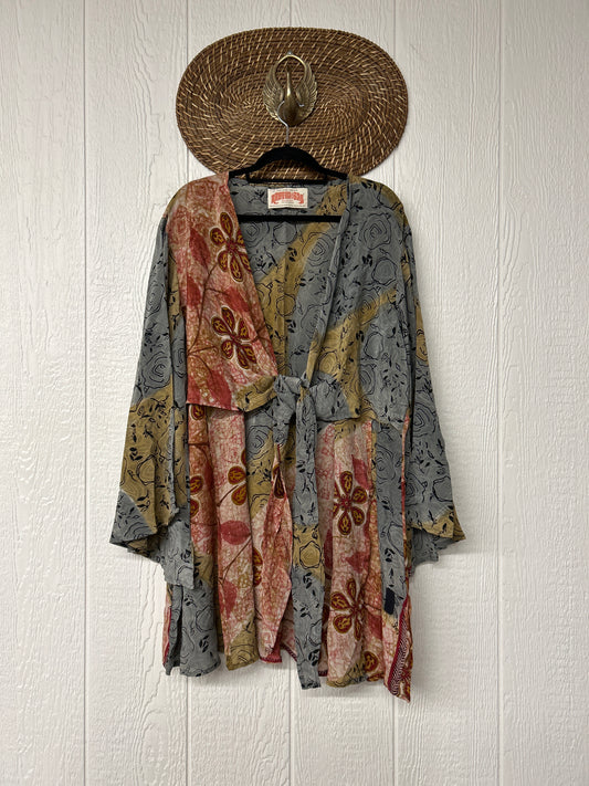 Crepe Sari Shortie Spellbound Kimono 0426 098