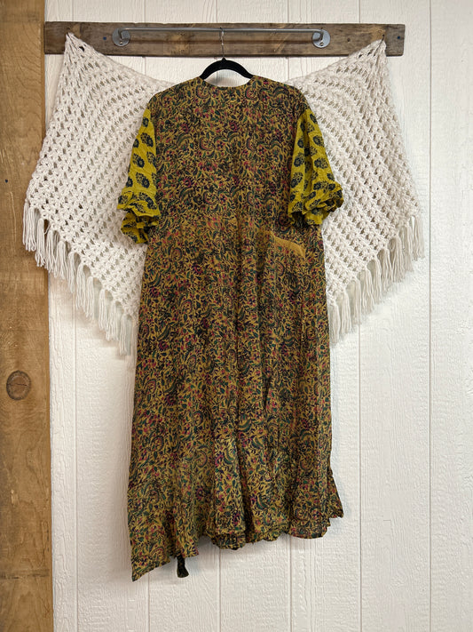 Summer Flourish Wrap Dress 0725 009