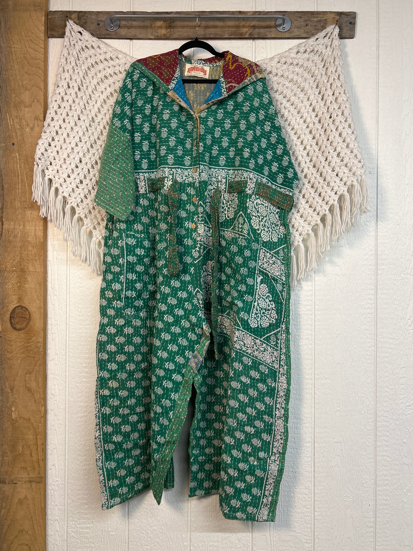 Pareo Kantha Zen Hoodie Jumpsuit 0726 207