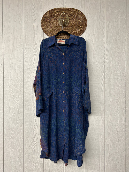 Crepe Sari Free To Be Longsleeve Maxi 1225 085