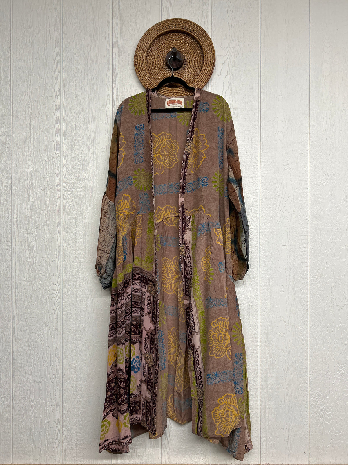 Crepe Sari Evermore Kimono 1026 073