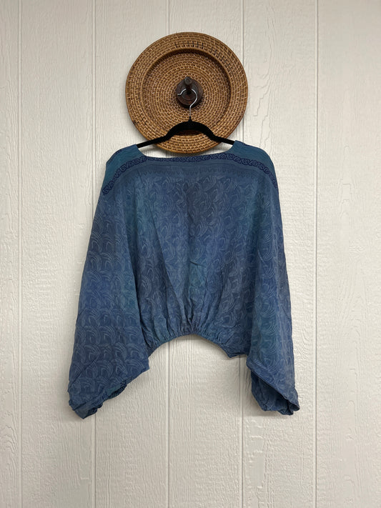 Crepe Sari Luna Crop Top 0126 019