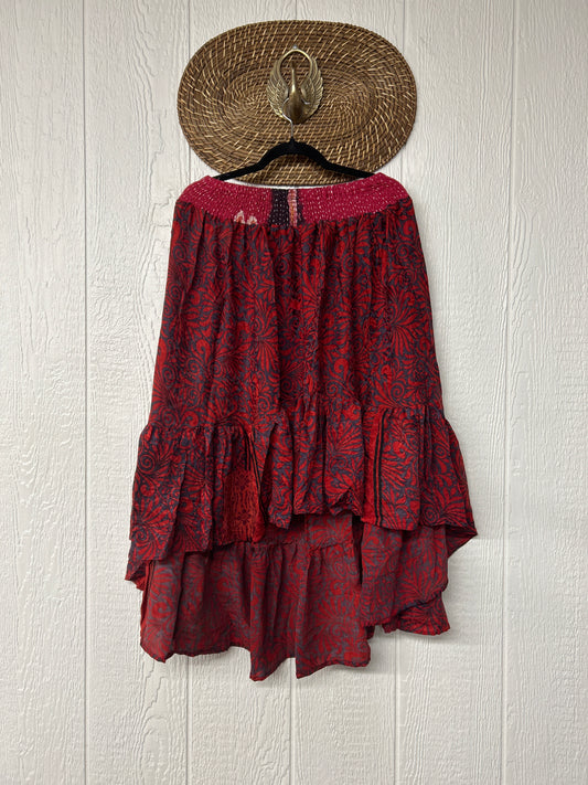 Crepe Sari Dahlia Skirt 1026 108