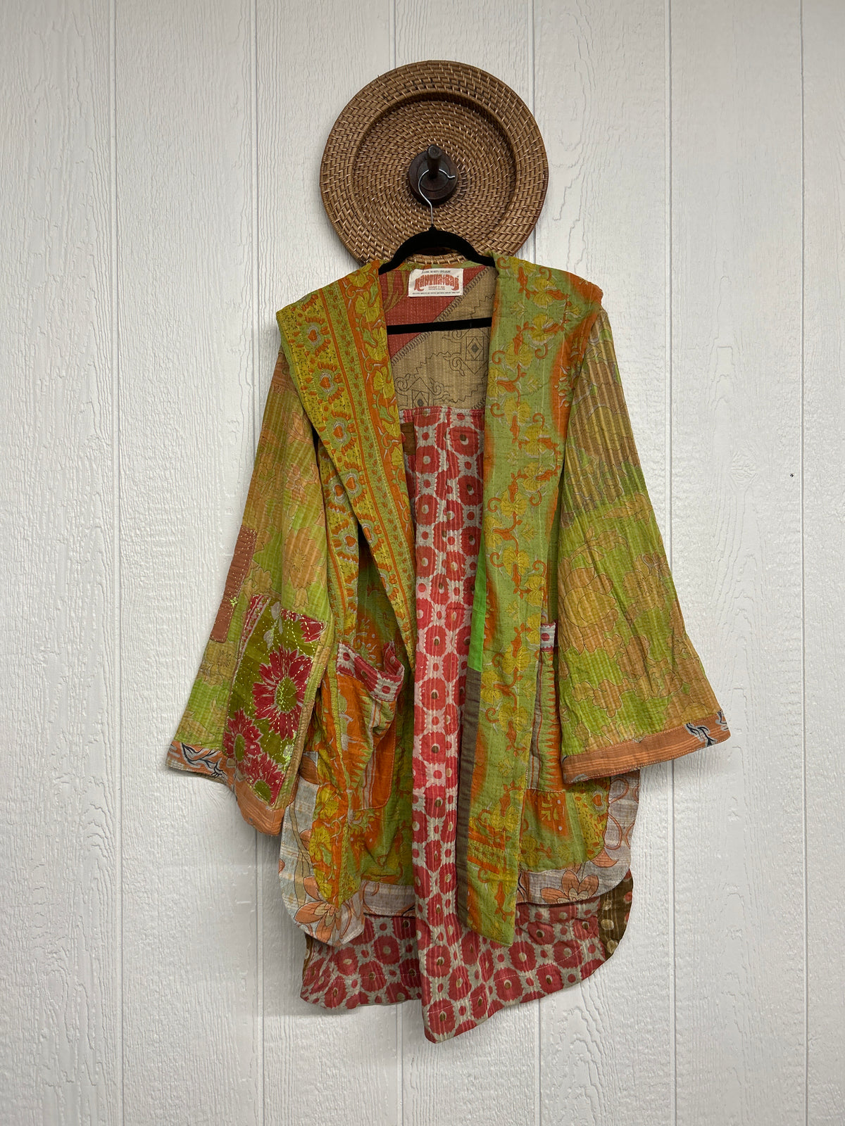 Fine Kantha Drifter Coat 1026 270