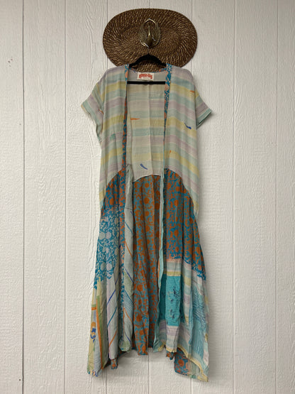 Crepe Sari Summer Evermore Kimono 0726 070