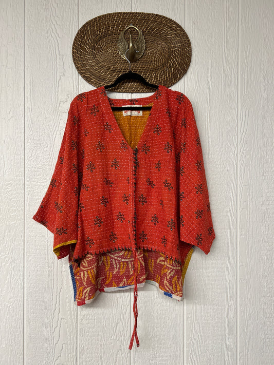 Pareo Kantha Hi-Lo Butterfly Top 0626 067