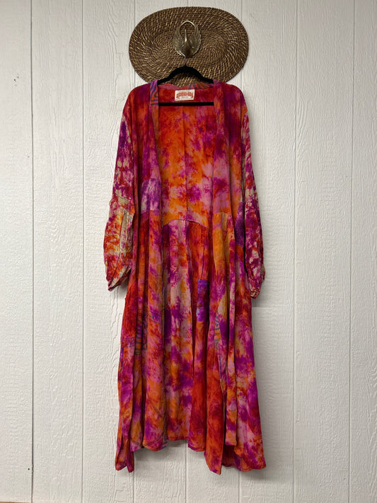 Crepe Sari Evermore Kimono 1026 097