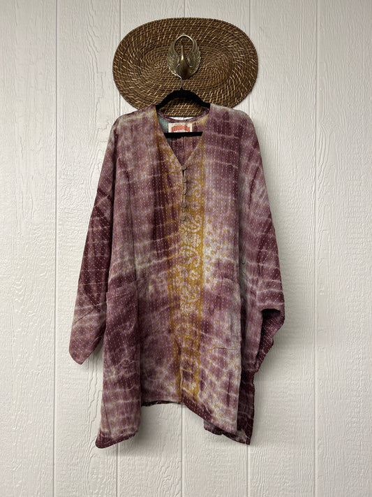 Pareo Kantha Gaia Split Tunic 0526 007