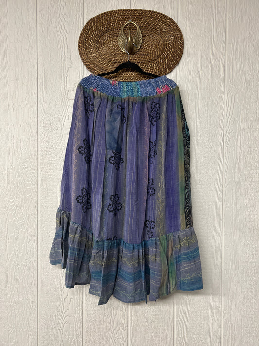 Crepe Sari Dahlia Skirt 1026 101
