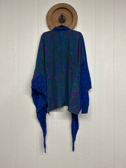 Crepe Sari Nirvana Button Down 1125 251