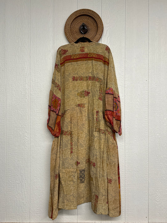 Crepe Sari Evermore Kimono 1026 018