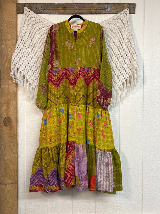 Pareo Kantha Luminous Maxi Dress 0126 267