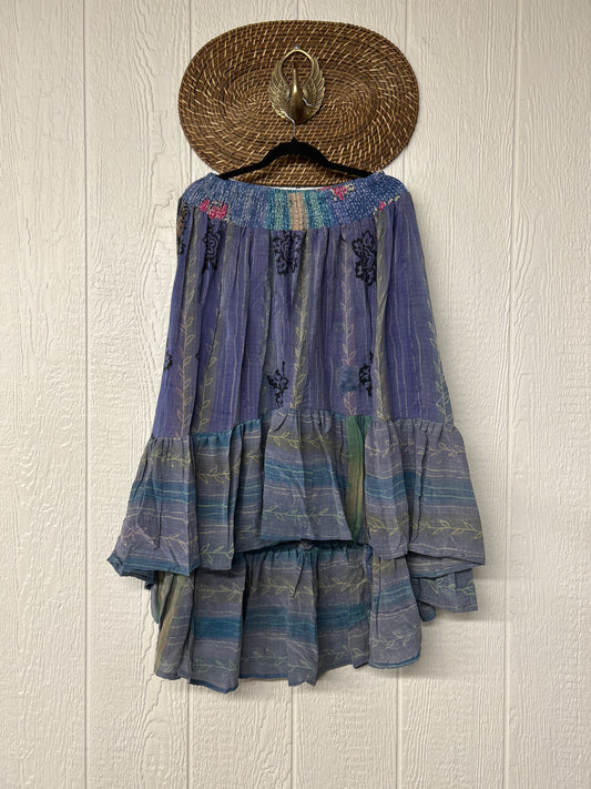 Crepe Sari Dahlia Skirt 1026 101