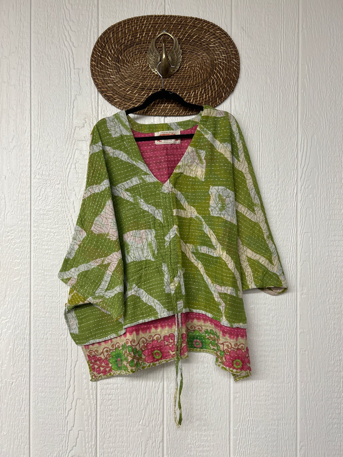 Pareo Kantha Hi-Lo Butterfly Top 0626 081