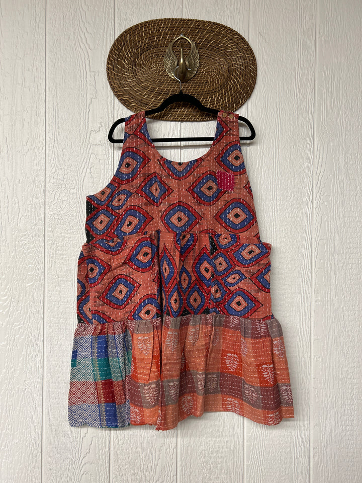 Kantha Meadow Mini Dress 0625 239