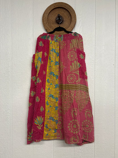 Pareo Kantha Butterfly Cargo Skirt 0426 160